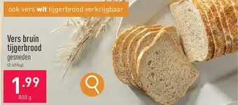 ALDI Vers bruin tijgerbrood 800g aanbieding