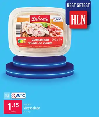 ALDI DELICATO Vleessalade 200g aanbieding