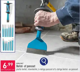 ALDI WORKZONE Beitel- of ponsset aanbieding