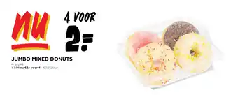 Jumbo JUMBO MIXED DONUTS aanbieding