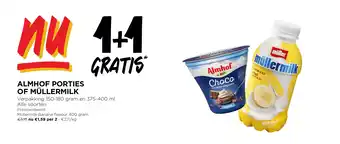 Jumbo ALMHOF PORTIES OF MÜLLERMILK aanbieding