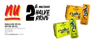 NALU 6X 33 CL OF 6X 25 CL Multipack 6x 33 cl of 6x 25 cl