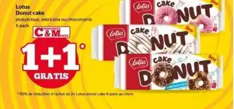 Spar Lotus Donut cake aanbieding