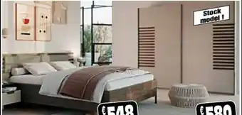 Budget Meubelen bed 160 + 2 nachtkasten aanbieding