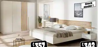 Budget Meubelen bed 160+2 nachtkasten aanbieding