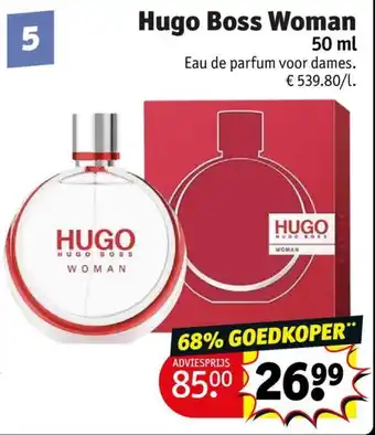 Kruidvat Hugo Boss Woman 50 ml aanbieding