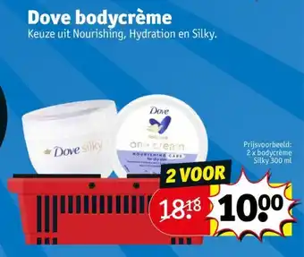 Kruidvat Dove bodycrème aanbieding