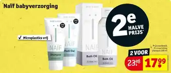 Kruidvat Naïf babyverzorging aanbieding