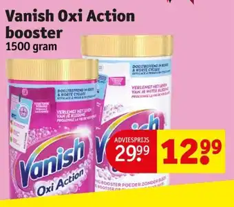 Kruidvat Vanish Oxi Action booster 1500 gram aanbieding