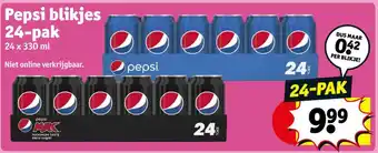 Pepsi blikjes 24-pak