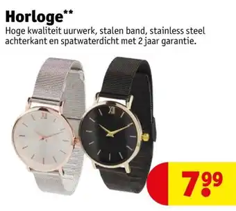 Kruidvat Horloge aanbieding
