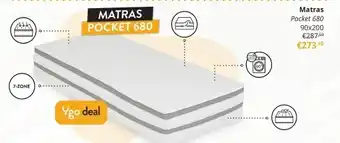YGO Matras aanbieding