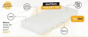 YGO Matras aanbieding