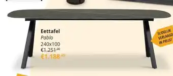 YGO Eettafel aanbieding