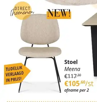 YGO Stoel aanbieding