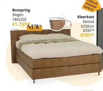YGO Boxspring aanbieding