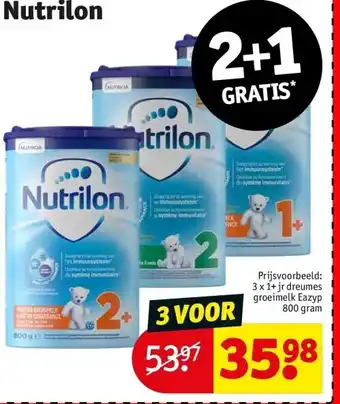 Kruidvat Nutrilon aanbieding
