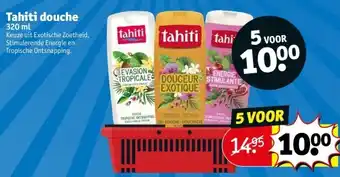 Kruidvat Tahiti douche aanbieding