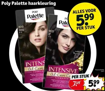Kruidvat Poly Palette haarkleuring aanbieding