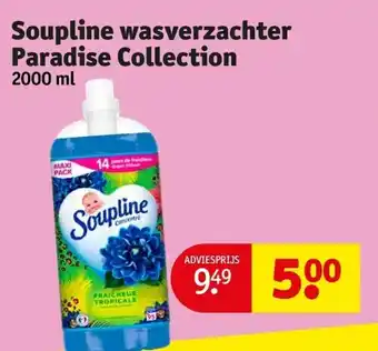 Kruidvat Soupline wasverzachter Paradise Collection aanbieding