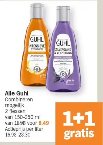 Albert Heijn Alle Guhl aanbieding
