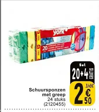 Cora Schuursponzen met greep aanbieding