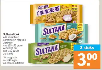 Albert Heijn Sultana koek aanbieding