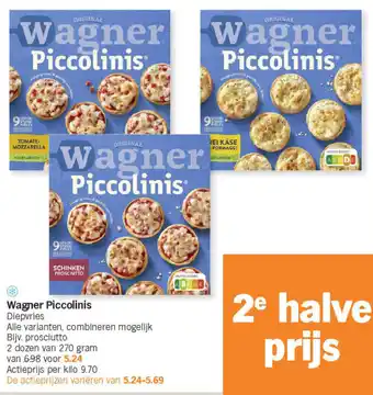 Albert Heijn Wagner Piccolinis aanbieding