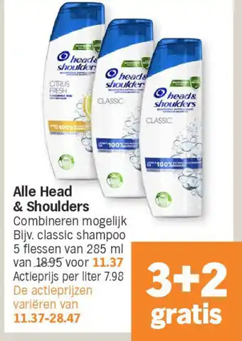 Albert Heijn Alle Head & Shoulders aanbieding