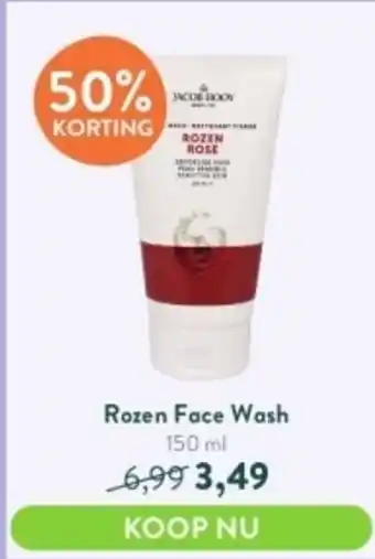Holland & Barrett Rozen Face Wash 150 ml aanbieding