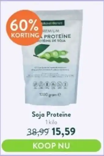 Holland & Barrett Soja Proteïne 1 kilo aanbieding