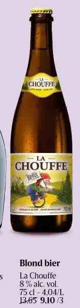 Delhaize Blond bier aanbieding
