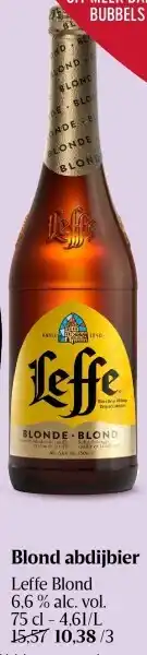Delhaize Blond abdijbier aanbieding