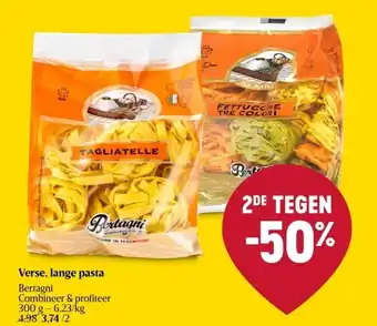 Delhaize Verse, lange pasta aanbieding