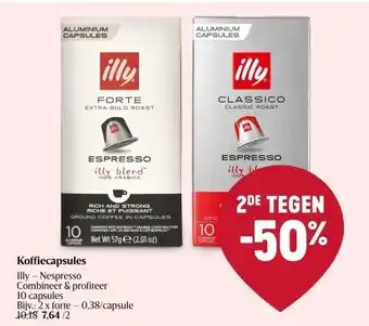 Delhaize Koffiecapsules aanbieding