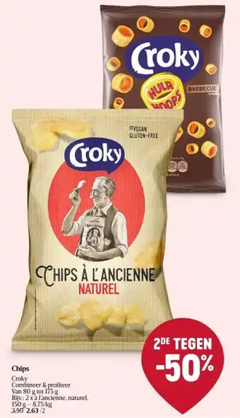 Delhaize Chips aanbieding