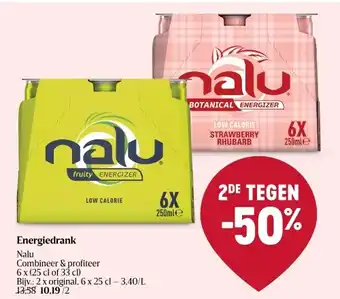 Delhaize Energiedrank aanbieding