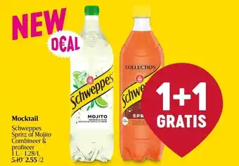 Delhaize Mocktail aanbieding