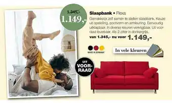 Slaapbank Flexa