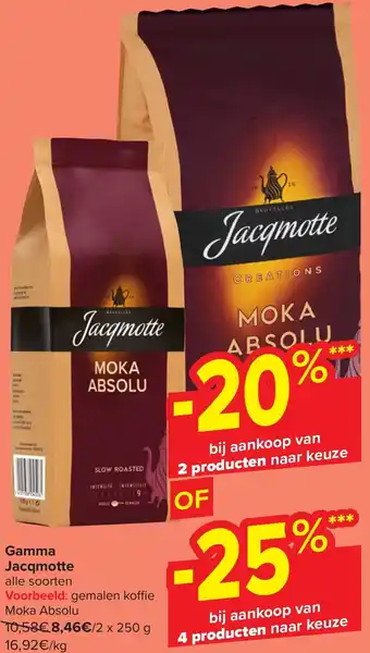 Carrefour Market Jacqmotte Gamma aanbieding