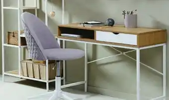 Jysk TRAPPEDAL BUREAU B48 x L95 x H76 cm aanbieding