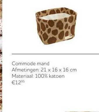 Commode Mand