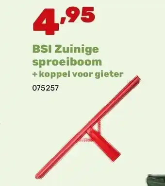Happyland BSI Zuinige sproeiboom + koppel voor gieter aanbieding
