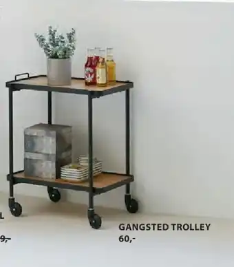 Jysk GANGSTED TROLLEY aanbieding