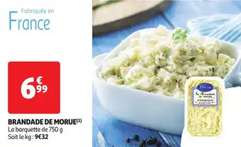 Auchan Brandade de morue 750g aanbieding