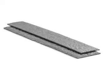 Hubo AVR Ecolat grasrand 200x14x1 cm grijs aanbieding