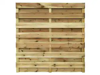 Hubo Cartri tuinscherm recht dichtgeschroefd 180x180 cm aanbieding
