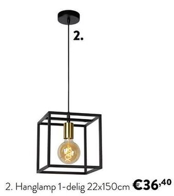 YGO Hanglamp 1-delig aanbieding