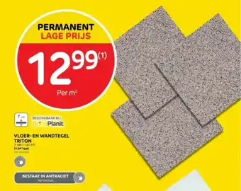 Brico VLOER EN WANDTEGEL TRITON aanbieding