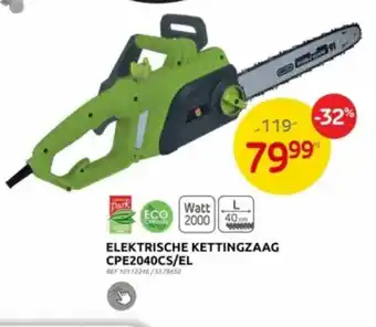 Brico ELEKTRISCHE KETTINGZAAG CPE2040CS/EL aanbieding